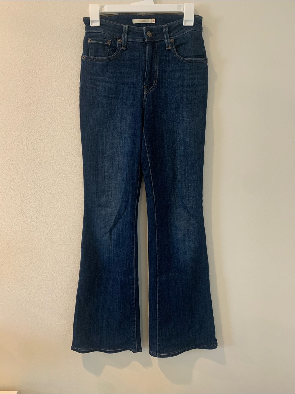 Levi's Dark Blue Flare Jeans